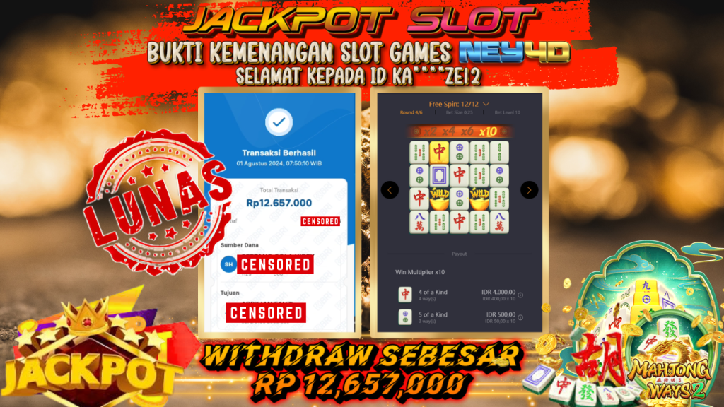 ney4d jackpot mahjong ways 2